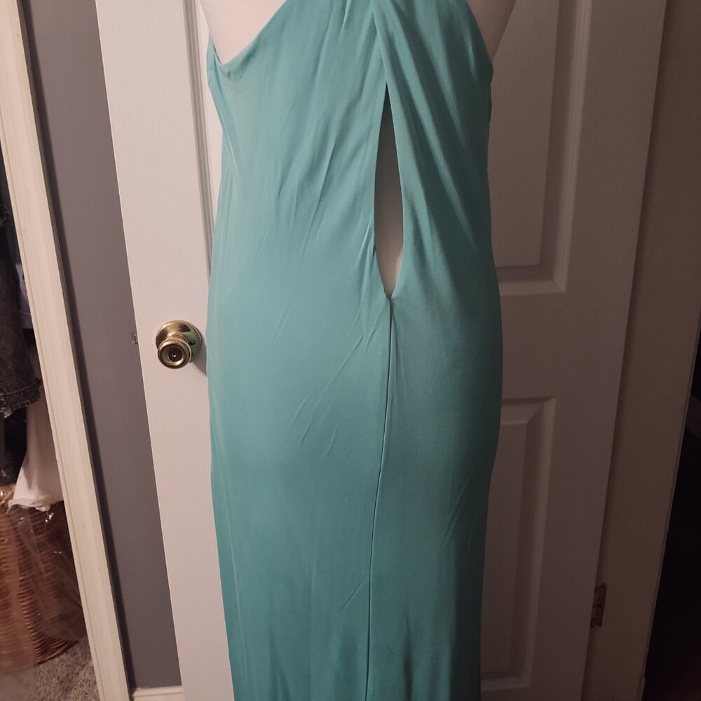 "RALPH LAUREN" Floor Length Mint Green maxi dress/gown - Picture 6 of 10